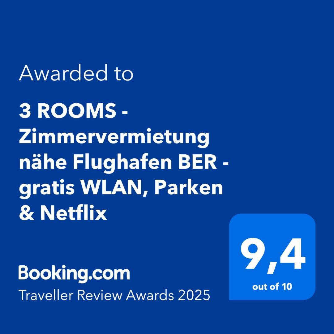 Hospedagem domiciliar 3 Rooms - Zimmervermietung Naehe Flughafen Ber - Gratis Wlan, Parken & Netflix *